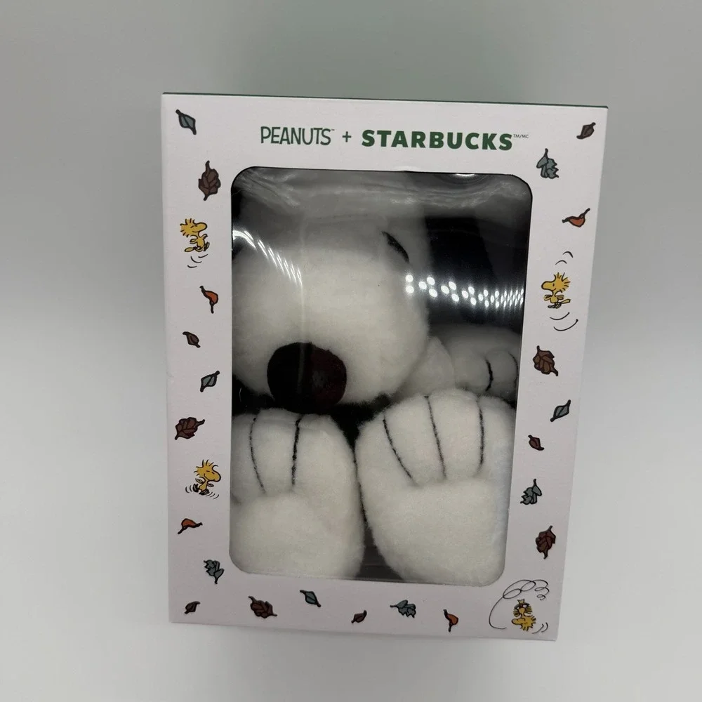 Starbucks Peanuts Snoopy Barista Plush w/ Green Apron 2026 IN HAND NIB